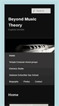 Mobile Screenshot of beyondmusictheory.com